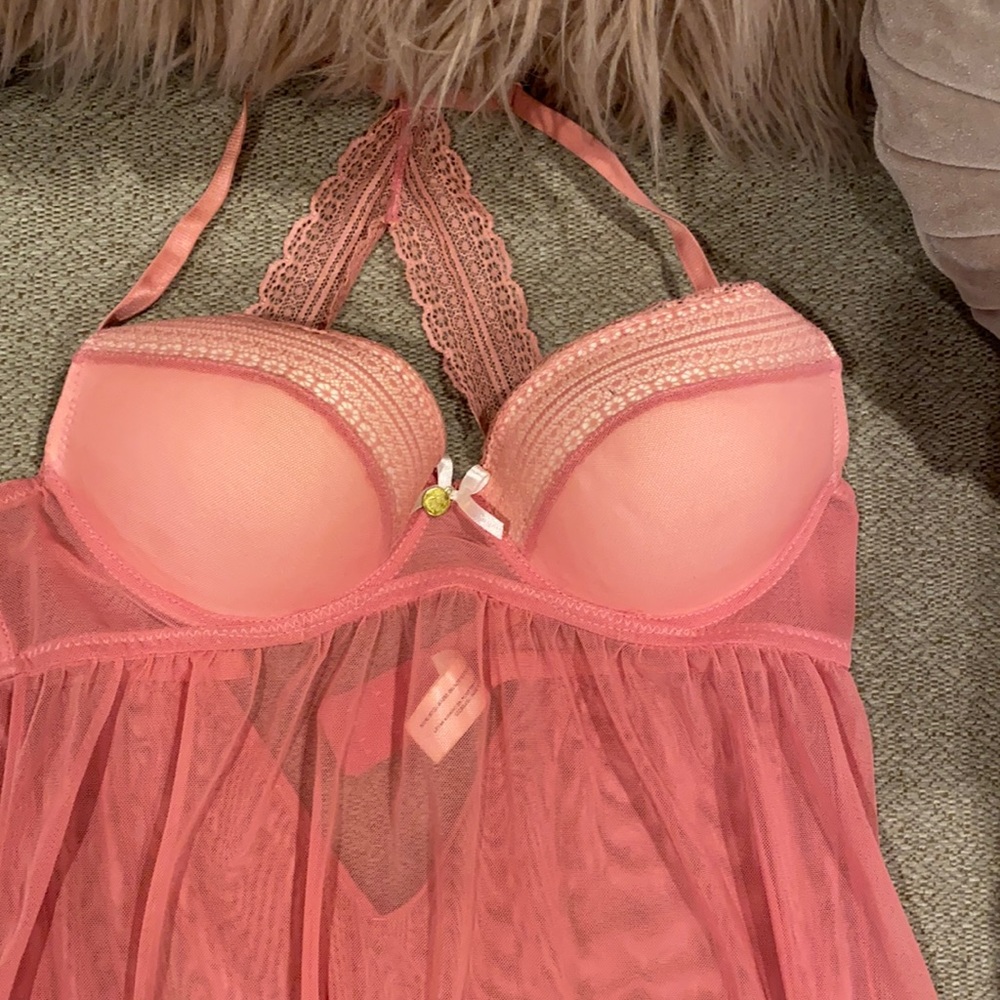 Pink sexy lingerie - intimates